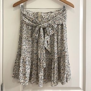 NWT Madewell Floral Skirt